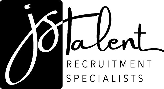 Black text on white background which reads JS Talent recruitment specialists